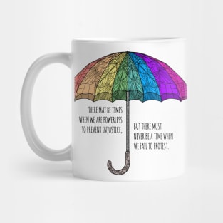 Rainbow Umbrella Mug